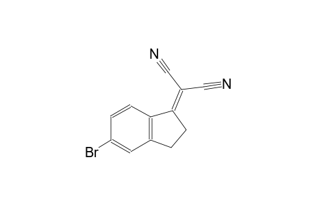 2-(5-bromo-2,3-dihydro-1H-inden-1-ylidene)malononitrile