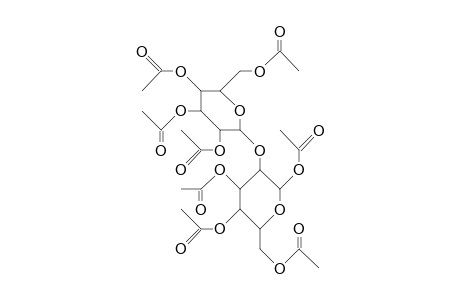 1,3,4,6-Tetra-O-acetyl-2-O-(2,3,4,6-tetra-O-acetyl-A-D-mannopyranosyl)-B-D-mannopyranose