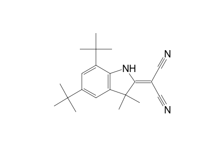 Propanedinitrile, [5,7-bis(1,1-dimethylethyl)-1,3-dihydro-3,3-dimethyl-2H-indol-2-ylide ne]-