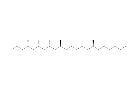 ssa-4,6,8,10,16-Pentamethyldocosane isomer