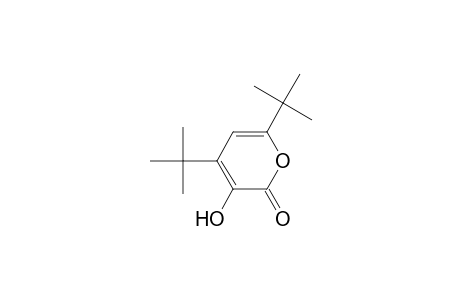 2H-Pyran-2-one, 4,6-bis(1,1-dimethylethyl)-3-hydroxy-