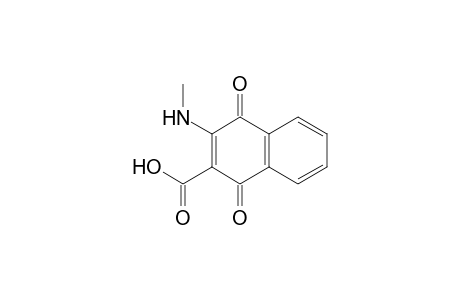 1,4-Diketo-3-(methylamino)-2-naphthoic acid