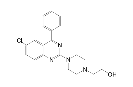 2-[4-(6-chloro-4-phenyl-2-quinazolinyl)-1-piperazinyl]ethanol