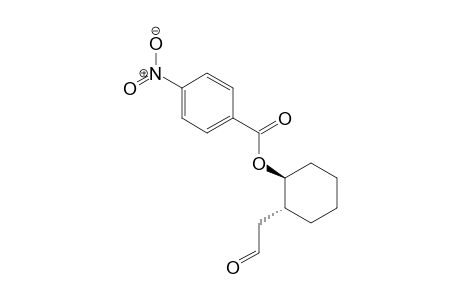 (1S,2R)-2-(2-oxoethyl)cyclohexyl 4-nitrobenzoate