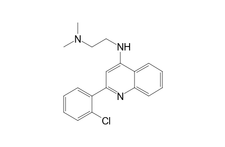 2-[[2-(2-chlorophenyl)-4-quinolyl]amino]ethyl-dimethyl-amine