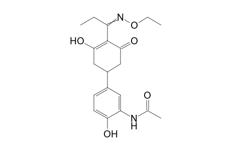 Acetamide, N-[5-[4-[1-(ethoxyimino)propyl]-3-hydroxy-5-oxo-3-cyclohexen-1-yl]-2-hydroxyphenyl]-