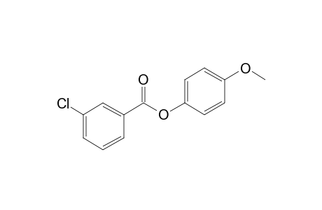 3-Chlorobenzoic acid, 4-methoxyphenyl ester