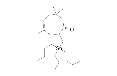 (Z)-1,1,6-Trimethyl-4-[(tributylstannyl)methyl]-6-cycloocten-3-one