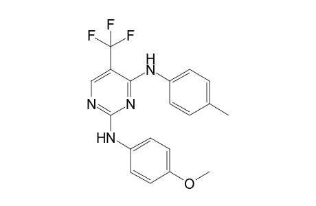 2-(4-Methoxyphenylamino)-4-(4-methylphenylamino)-5-(trifluoromethyl)pyrimidine