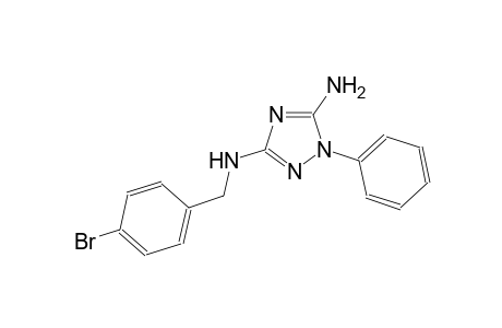 1H-1,2,4-triazole-3,5-diamine, N~3~-[(4-bromophenyl)methyl]-1-phenyl-