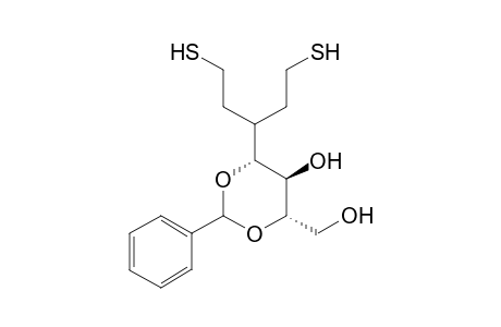 D-Ribose, 2,4-O-(phenylmethylene)-, diethyl mercaptal, (R)-