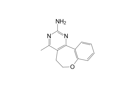 2-Amino-5,6-dihydro[1]-(4'-methyl)benzoxepino[5,4-d]pyrimidine