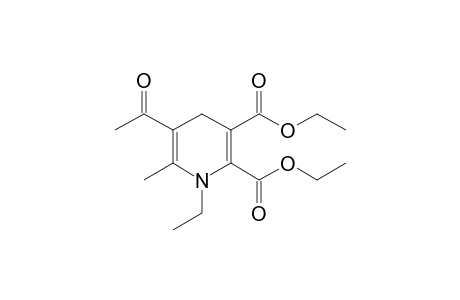 Diethyl 5-acetyl-1,4-dihydro-6-methyl-1-ethylpyridine-2,3-dicarboxylate