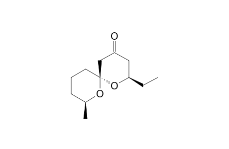 (2R,6R,8S)-2-Ethyl-8-methyl-1,7-dioxaspiro[5.5]undecan-4-one