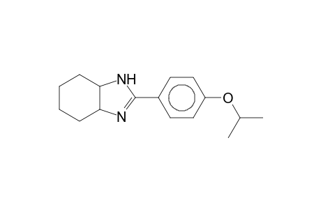 (3aR,7aR)-2-(4-isopropyloxyphenyl)-4,5,6,7-tetrahydrobenzimidazol