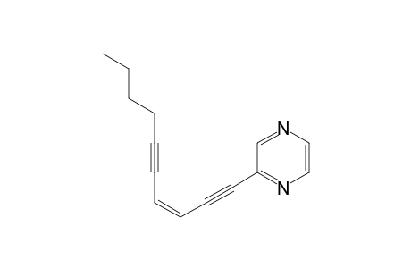 2-[(Z)-dec-3-en-1,5-diynyl]pyrazine