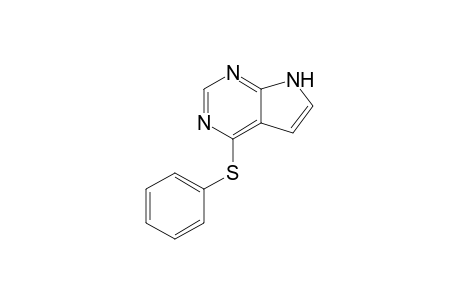 4-Phenylsulfanyl-7H-pyrrolo[2,3-d]pyrimidine