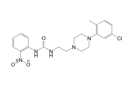 urea, N-[2-[4-(5-chloro-2-methylphenyl)-1-piperazinyl]ethyl]-N'-(2-nitrophenyl)-