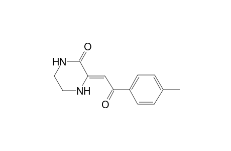(3Z)-3-[2-(4-Methylphenyl)-2-oxoethylidene]-2-piperazinone