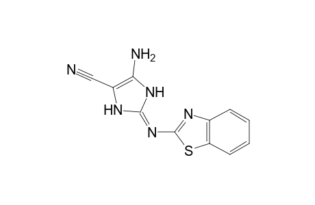(2Z)-4-Amino-2-(1,3-benzothiazol-2-ylimino)-2,3-dihydro-1H-imidazole-5-carbonitrile