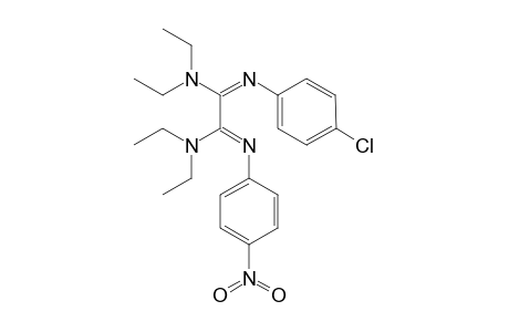 N(2)-[4-chlorophenyl]-N(1),N(1),N(3),N(3)-tetraethyl-N(4)-[4-nitrophenyl]-bisformamidine