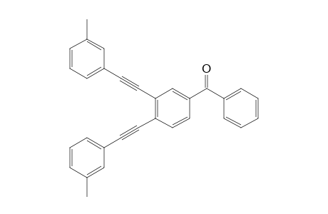 [3,4-Bis(m-tolylethynyl)phenyl]phenylmethanone