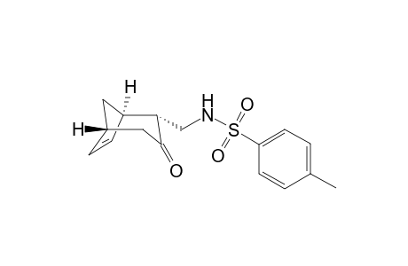 4-Methyl-N-(((1R*,2R*,5R*)-3-oxobicyclo[3.2.1]oct-6-en-2-yl)methyl)benzenesulfonamide
