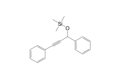 Silane, [(1,3-diphenyl-2-propynyl)oxy]trimethyl-