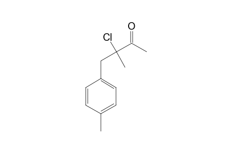 3-chloro-3-methyl-4-p-tolyl-2-butanone