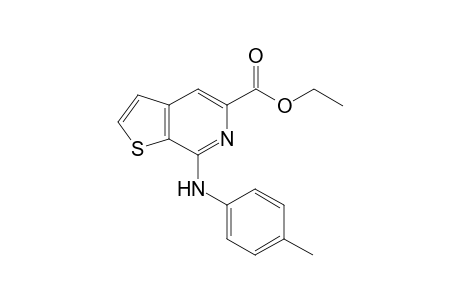 7-p-Tolylamino-thieno[2,3-c]pyridine-5-carboxylic acid ethyl ester