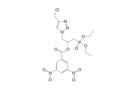1-(4-(CHLOROMETHYL)-1H-1,2,3-TRIAZOL-1-YL)-3-(DIETHOXYPHOSPHORYL)-PROPAN-2-YL-3,5-DINITROBENZOATE