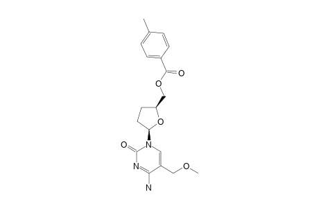 2,3-DIDEOXY-5-O-(4-METHYLBENZOYL)-5-METHOXYMETHYLCYTIDINE