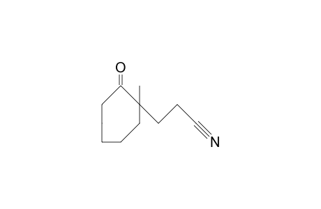 3-(1-Methyl-2-oxo-cycloheptyl)-propanenitrile