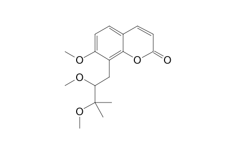 Yuehgesin B, me derivative