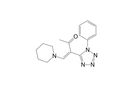 (Z)-3-(1-phenyl-1,2,3,4-tetrazol-5-yl)-4-piperidin-1-yl-but-3-en-2-one