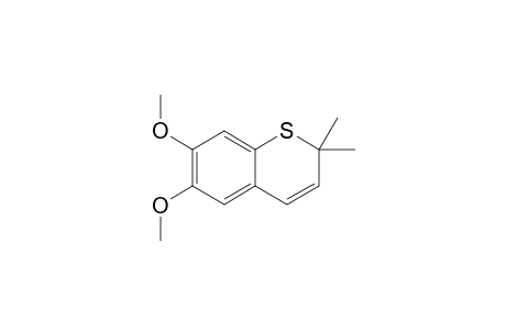 6,7-DIMETHOXY-2,2-DIMETHYL-2H-1-BENZOTHIOPYRANE