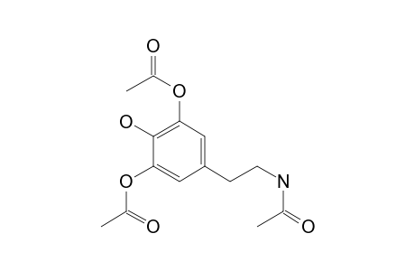 5-Hydroxydopamine, O3,O5,N-triacetyl-