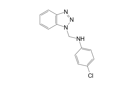 1-[(p-chloroanilino)methyl]-1H-benzotriazole