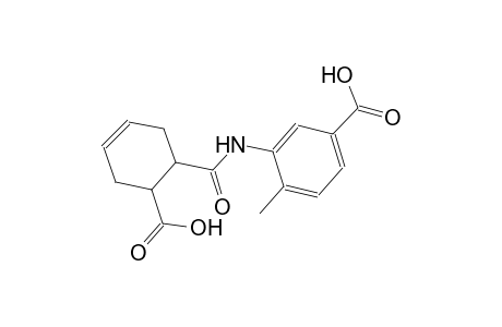 3-{[(6-carboxy-3-cyclohexen-1-yl)carbonyl]amino}-4-methylbenzoic acid