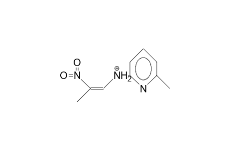 Z-1-(2-Picolin-6-ylamino)-2-nitro-propene cation