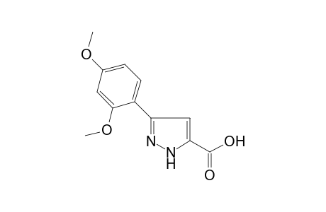 3-(2,4-dimethoxyphenyl)-1H-pyrazole-5-carboxylic acid
