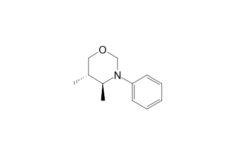 (4S,5S)-4,5-dimethyl-3-phenyl-1,3-oxazinane