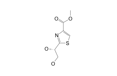 METHYL_2-(1,2-DIHYDROXYETHYL)-THIAZOLE-4-CARBOXYLATE
