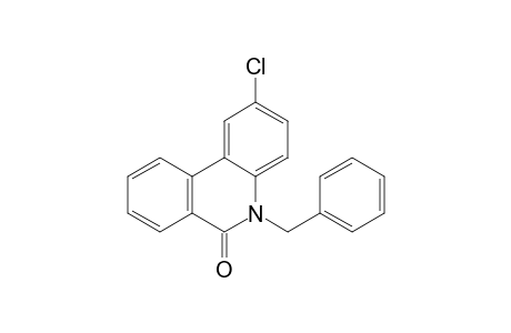 2-Chloro-5-benzylphenanthridin-6-one