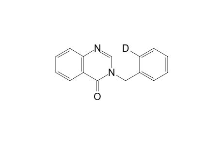 3-(2'-Deuteriobenzyl)-3H-quinazolin-4-one