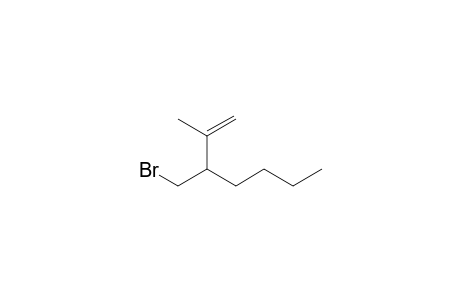 3-(bromomethyl)-2-methylhept-1-ene