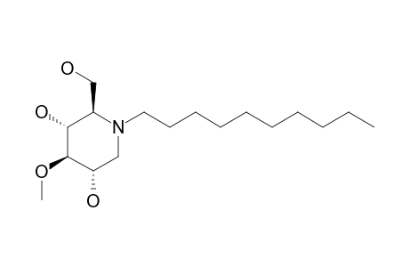 N-DECYL-3-O-METHYL-1,5-DIDEOXY-1,5-IMINO-D-GLUCITOL