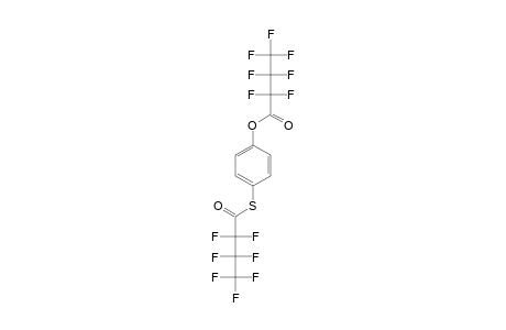 4-Hydroxythiophenol, o,S-di(heptafluorobutyryl)-