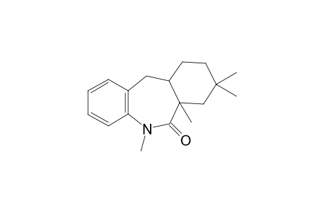 5,6a,8,8-tetramethyl-9,10,10a,11-tetrahydro-7H-benzo[c][1]benzazepin-6-one