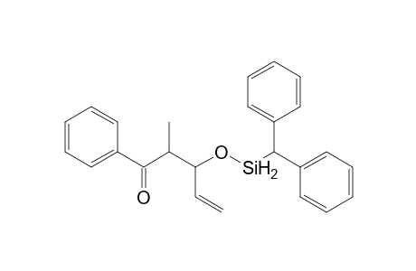 1-(1-Benzoylethyl)-1-(diphenylmethylsilyloxy)prop-2-ene